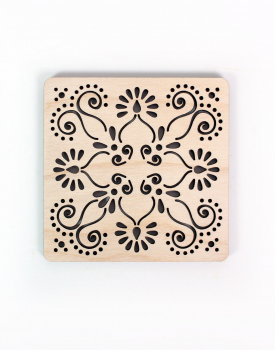 Cup tray "Ornaments"